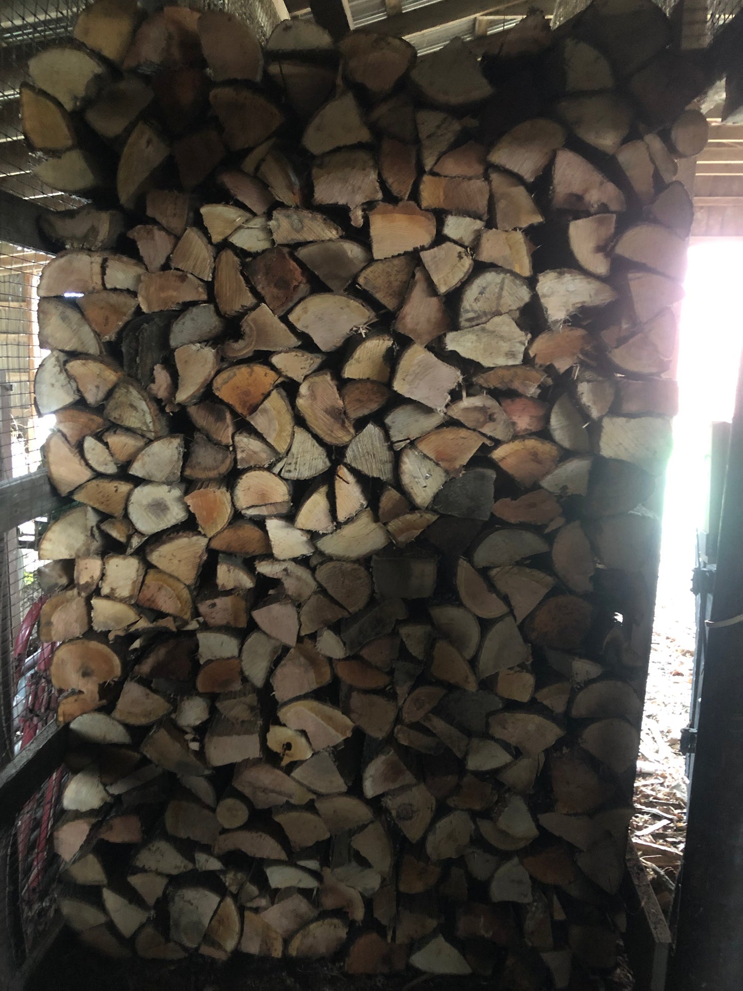 Bulk Unseasoned - Green - Hardwood Firewood - Full Cord - Delivered